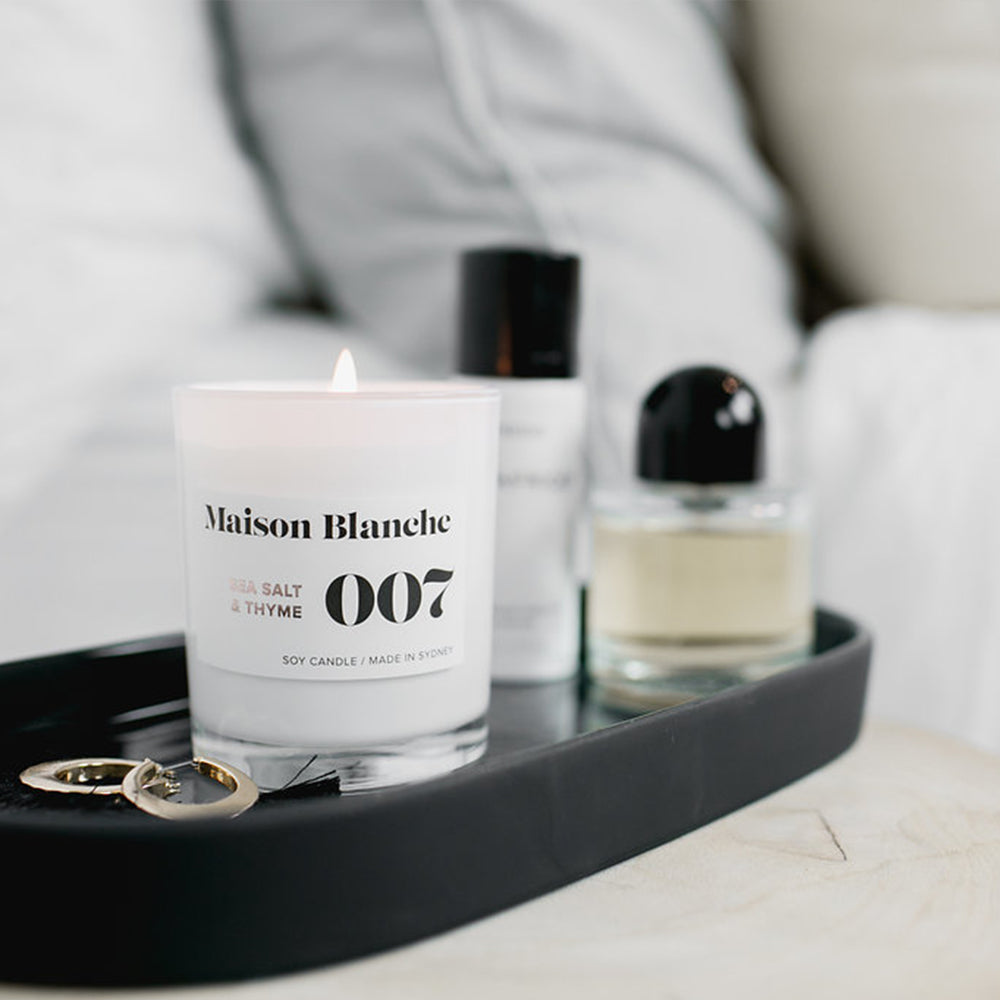 Maison Blanche Sea Salt & Thyme 007 Candle – SAINT LUMI