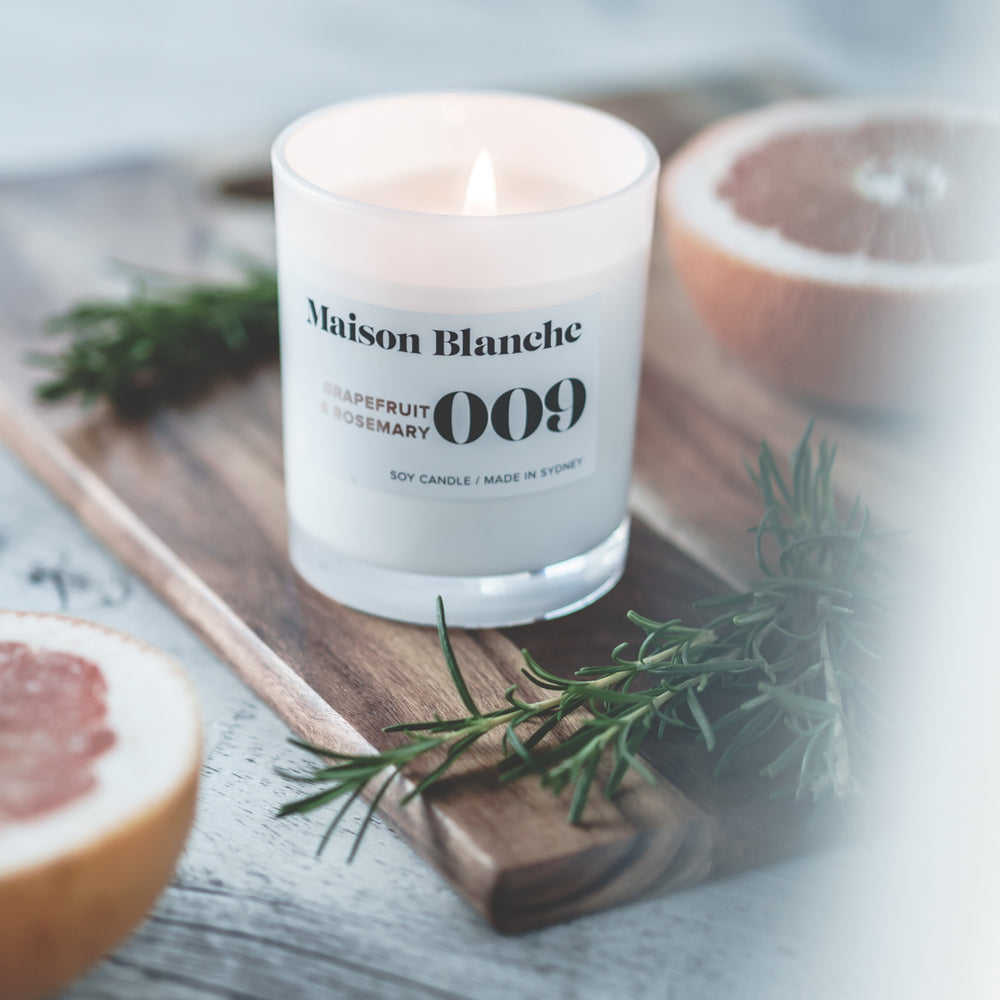 Maison Blanche Grapefruit & Rosemary 009 Candle